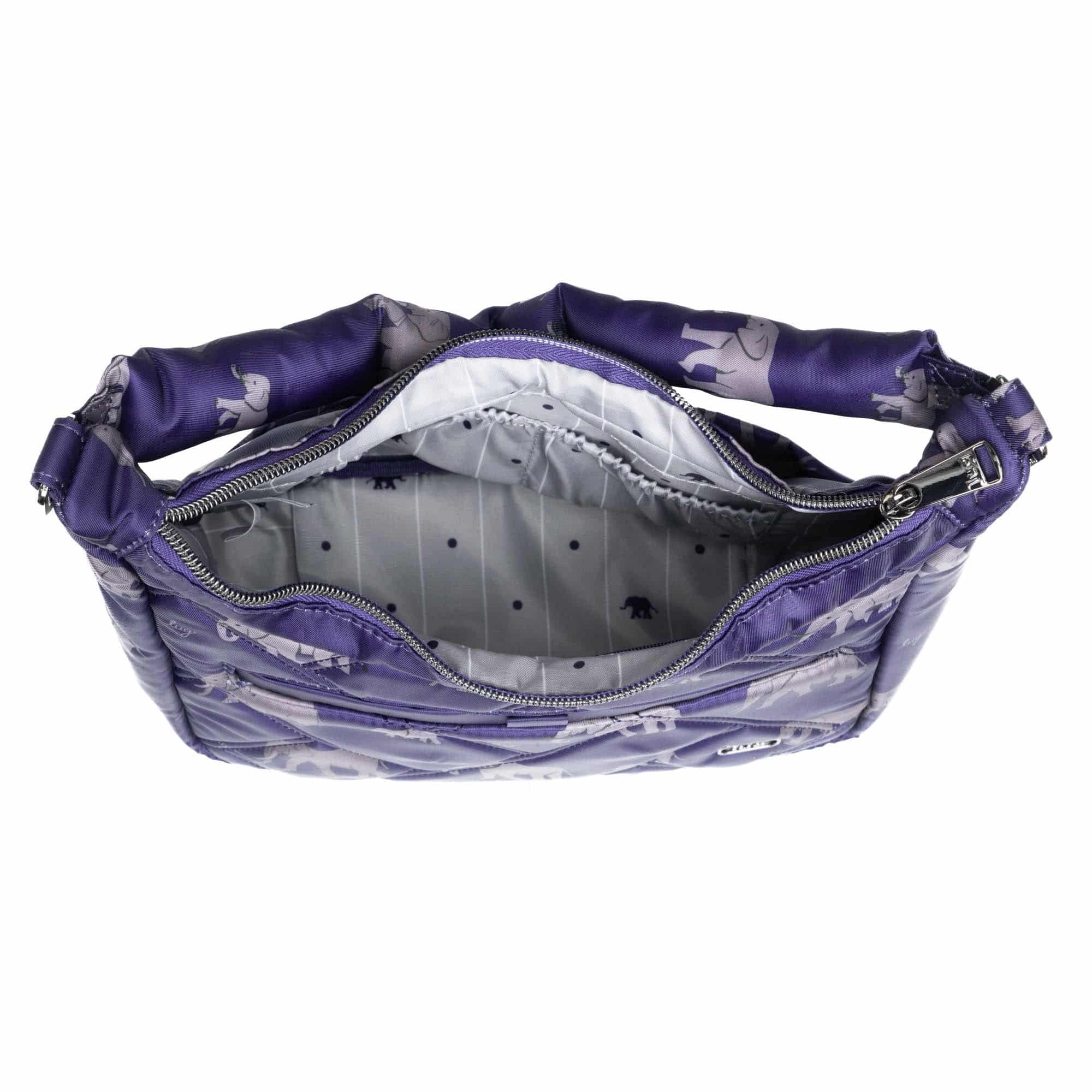 Scamper Convertible Crossbody with Shoulder Strap - ELEPHANT PURPLE - Scamper_ElephantPurple_05